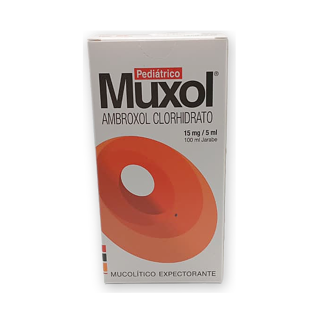 Muxol pediatrico jarabe caja fco. x 100 ml.