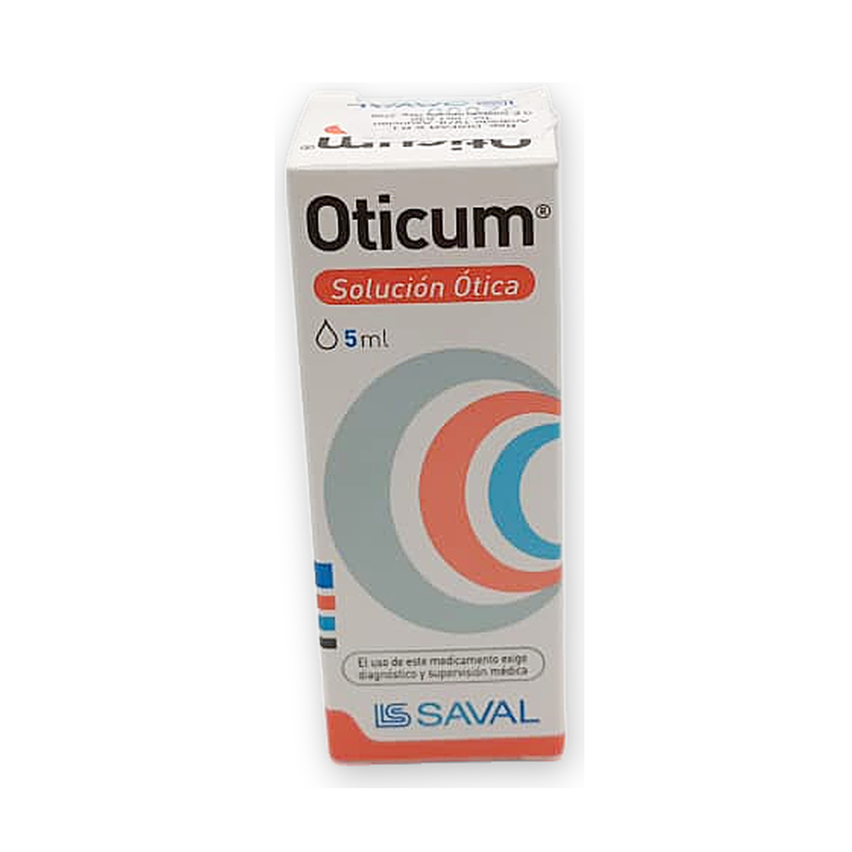 Oticum sol. otica caja x 1 fco. got. x 5 ml.