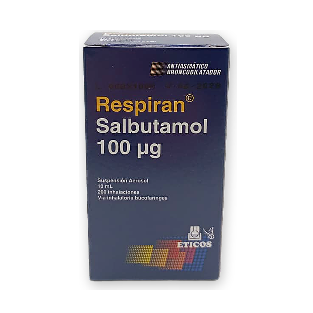 Respiran susp. aerosol caja env. x 200 dosis x 10 ml. c/va