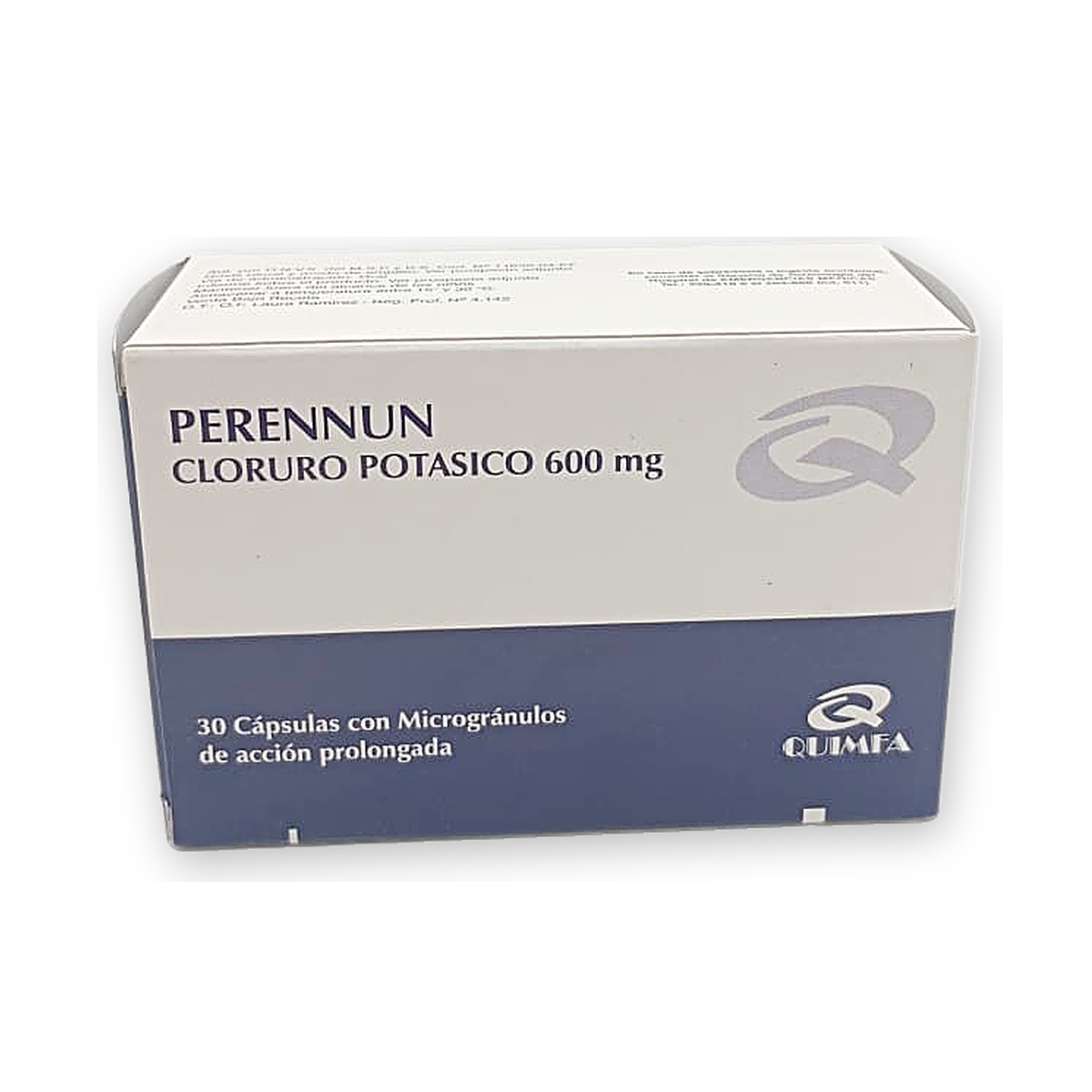 Perennum caps. c/ microgra. de acc. prol. caja x 30