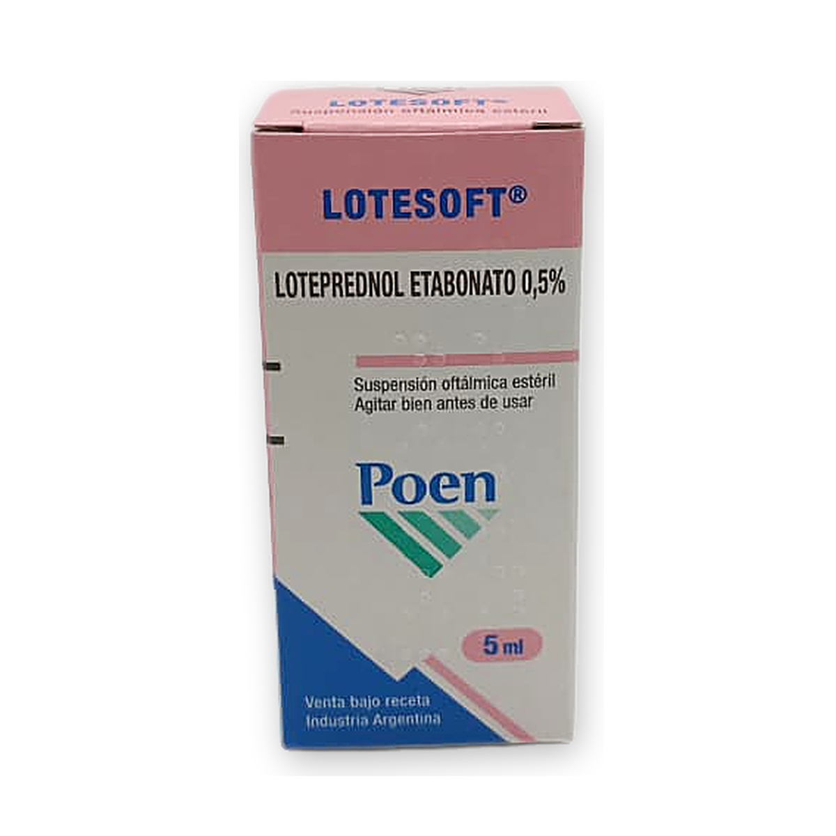 Lotesoft sol. oft. caja fco. gotero x 5 ml.