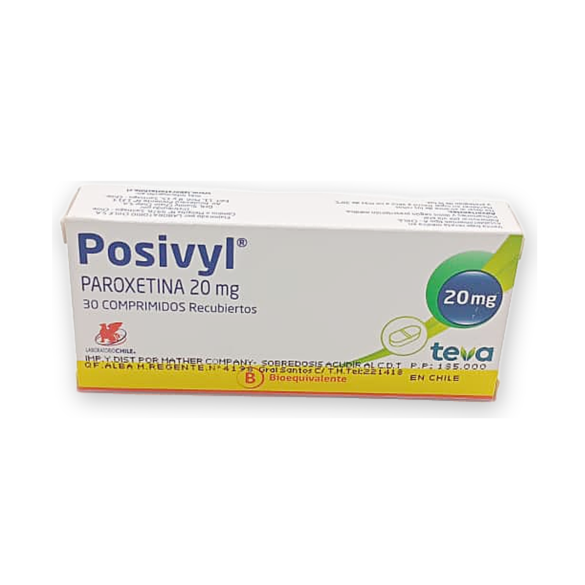 Posivyl comp. rec. caja x 30