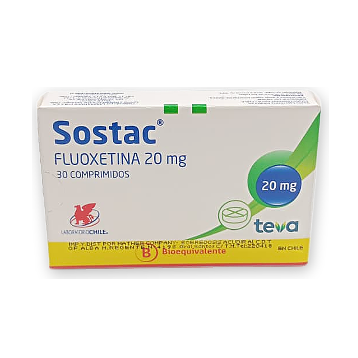 Sostac comp. caja x 30