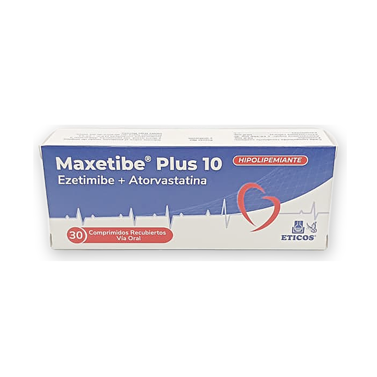 Maxetibe plus 10 comp. rec. caja x 30