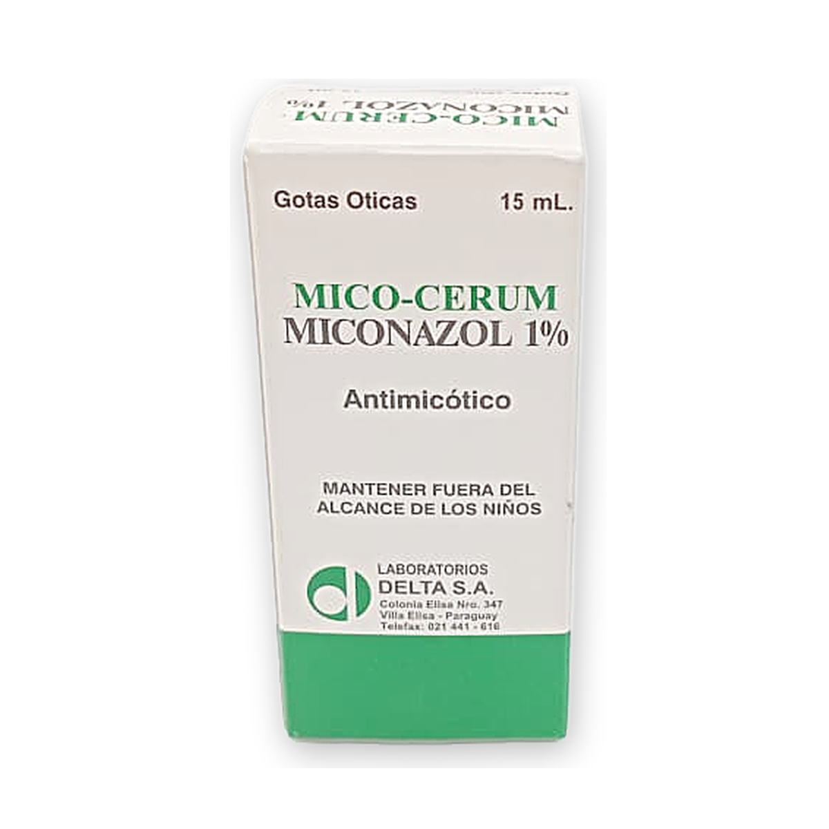Mico cerum sol. gotas oticas fco x 15 ml