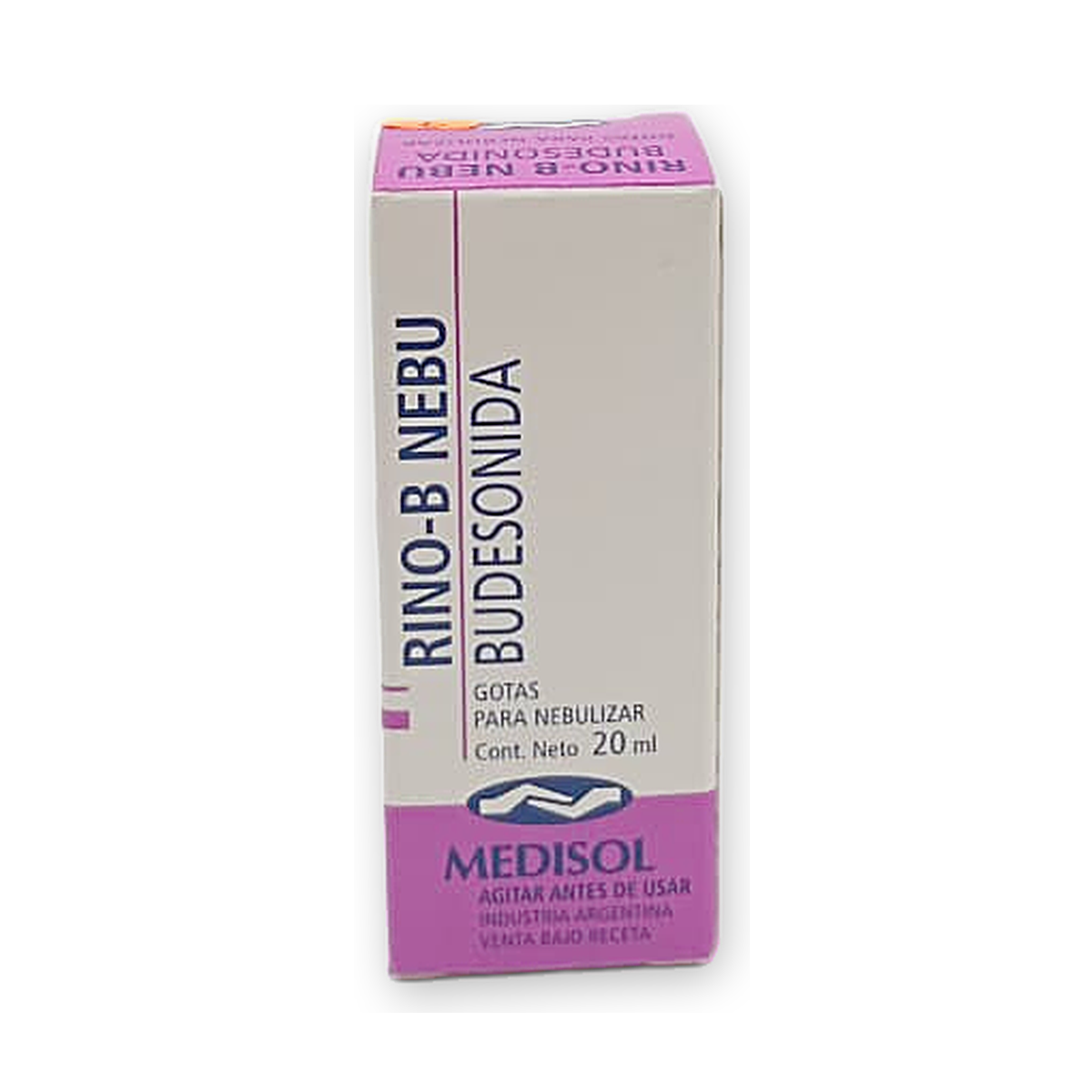 Rino-b nebu sol. p/nebulizar caja fco. x 20 ml.