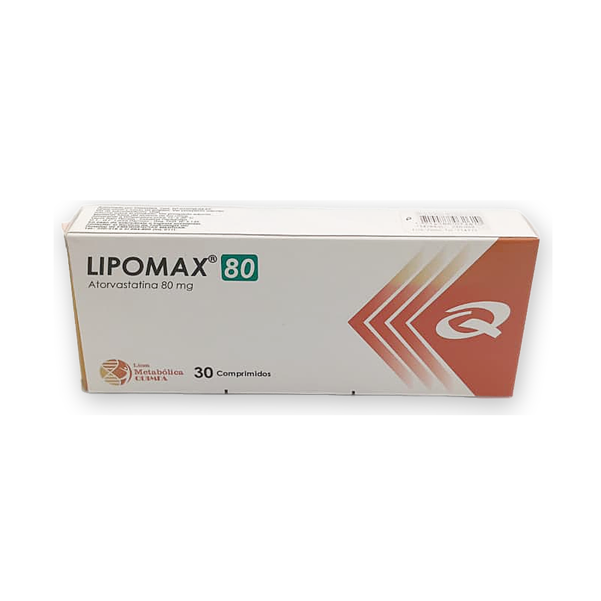 Lipomax 80 comp. caja x 30