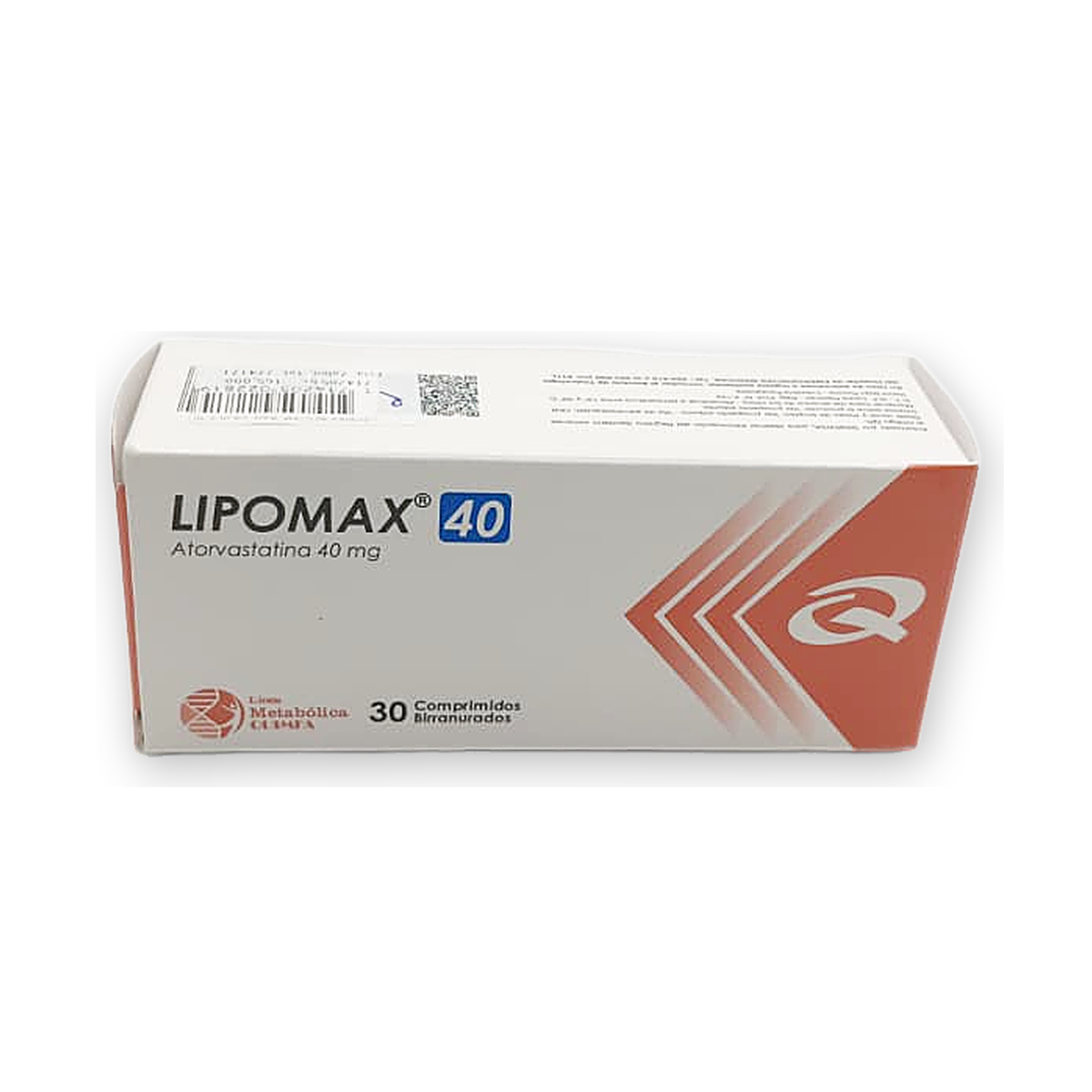Lipomax 40 comp. ran. caja x 30