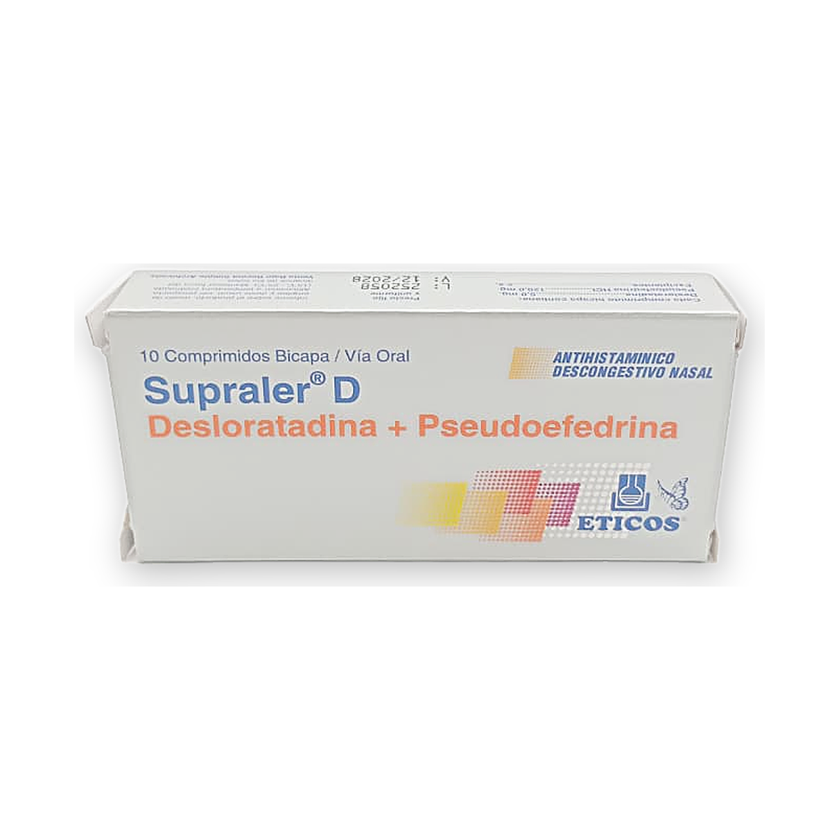 Supraler d comp. bicapa caja x 10