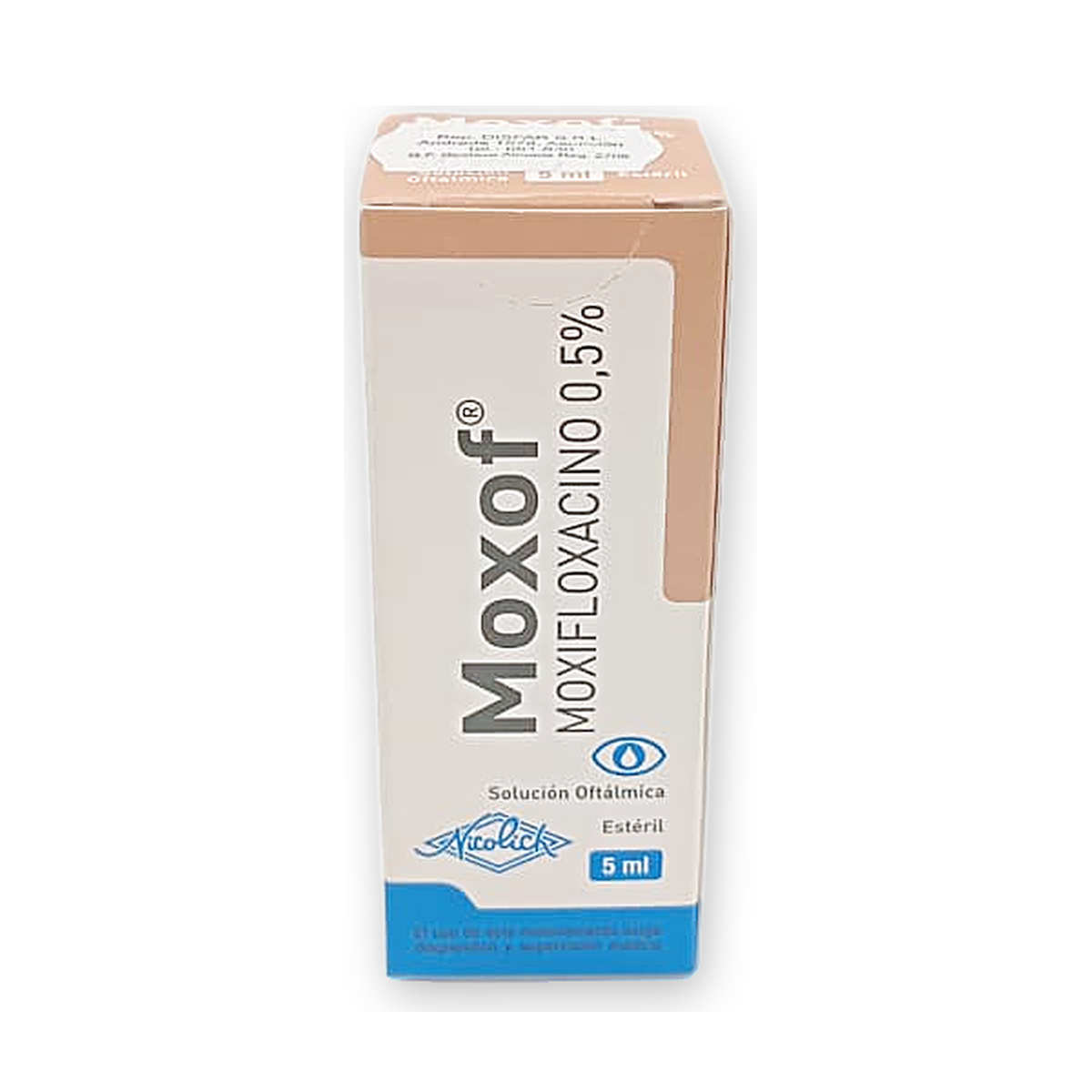 Moxof sol. oft. caja fco. x 5 ml.