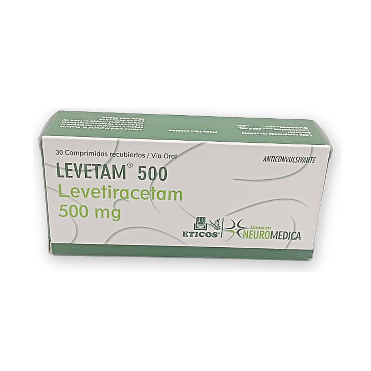 Levetam 500 comp. rec. caja x 30
