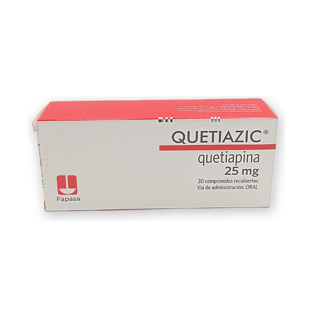 Quetiazic 25 comp. rec. caja x 30