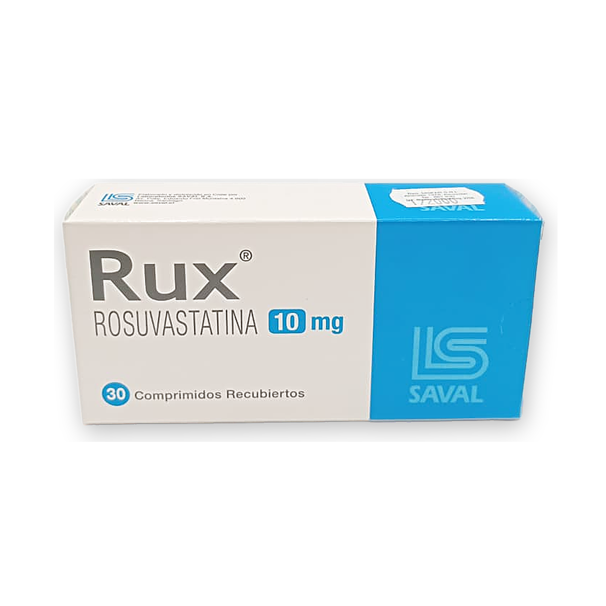 Rux 10 mg. comp. rec. caja x 30