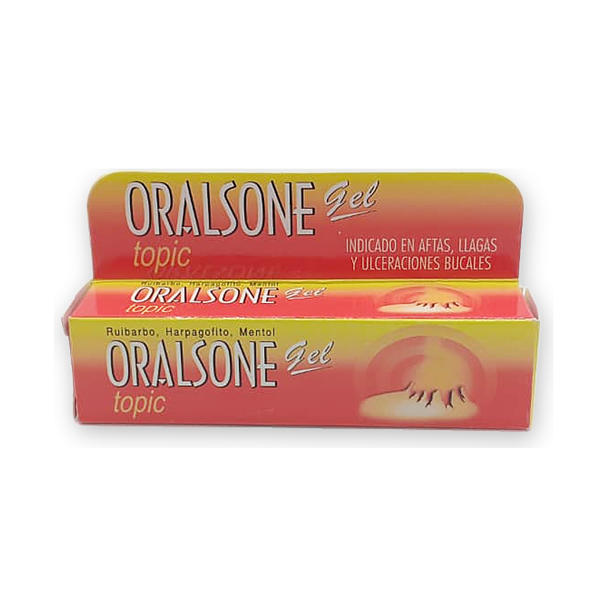 Oralsone topic gel caja pomo x 10 g.