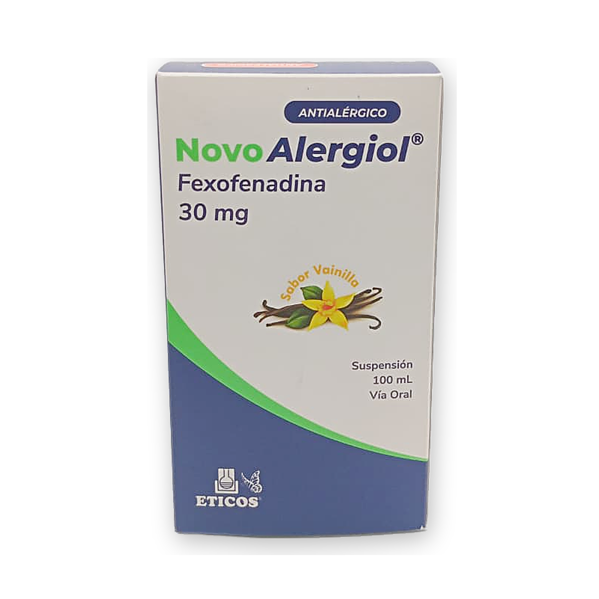 Novo alergiol susp. caja x 1 fco. x 100 ml.