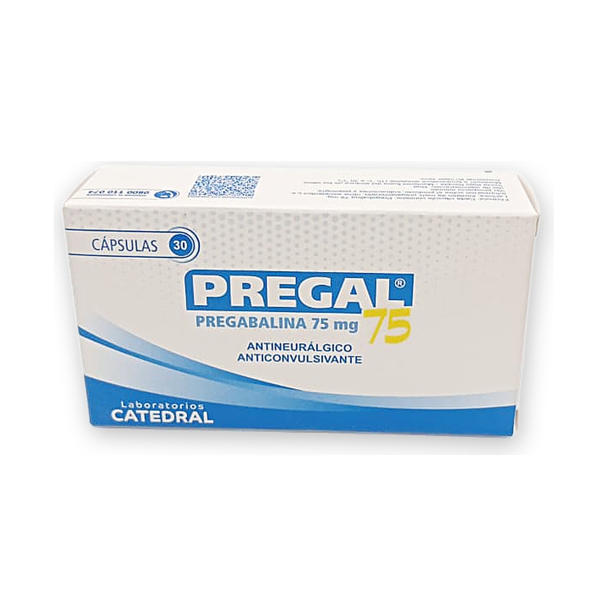 Pregal 75 mg. caps. caja x 30