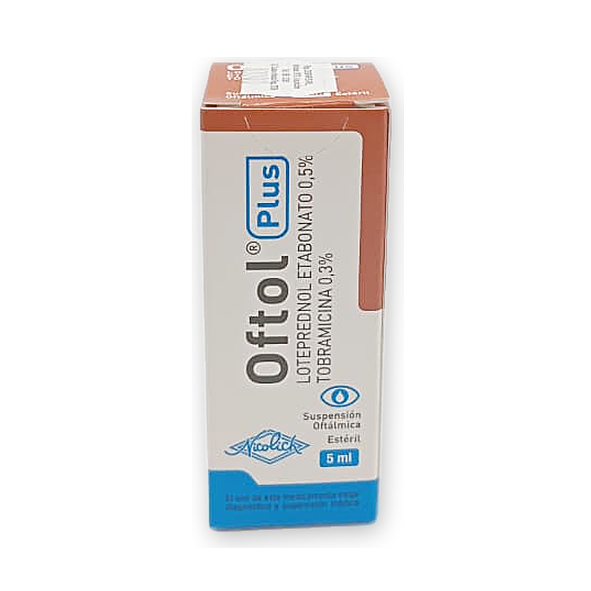 Oftol plus susp. oft. caja x 1 fco. x 5 ml.