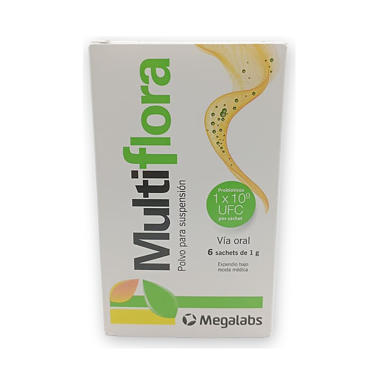 Multiflora polv. p/ susp. caja x 6 sachets x 1 g. c/u.