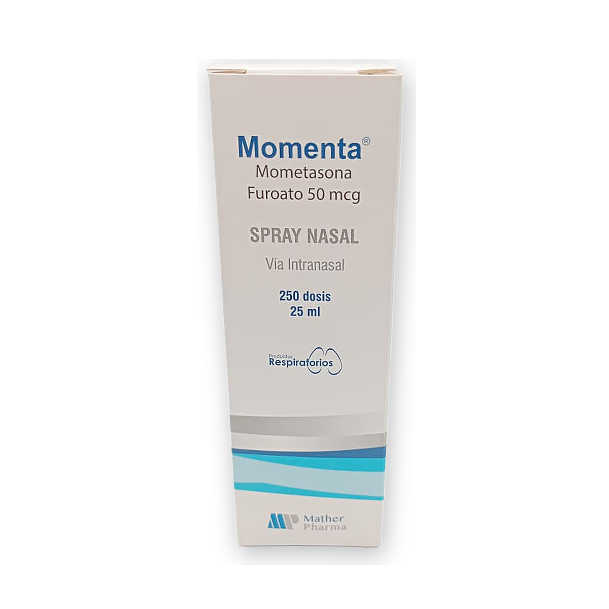 Momenta spray nasal caja fco. c/valv. dosif. x 25 ml. (