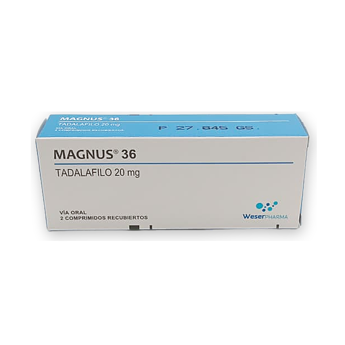 Magnus 36 comp. rec. caja x 2