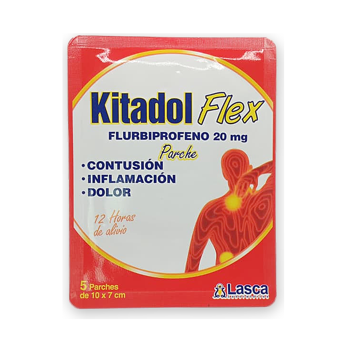 Kitadol flex parche sobre x 5