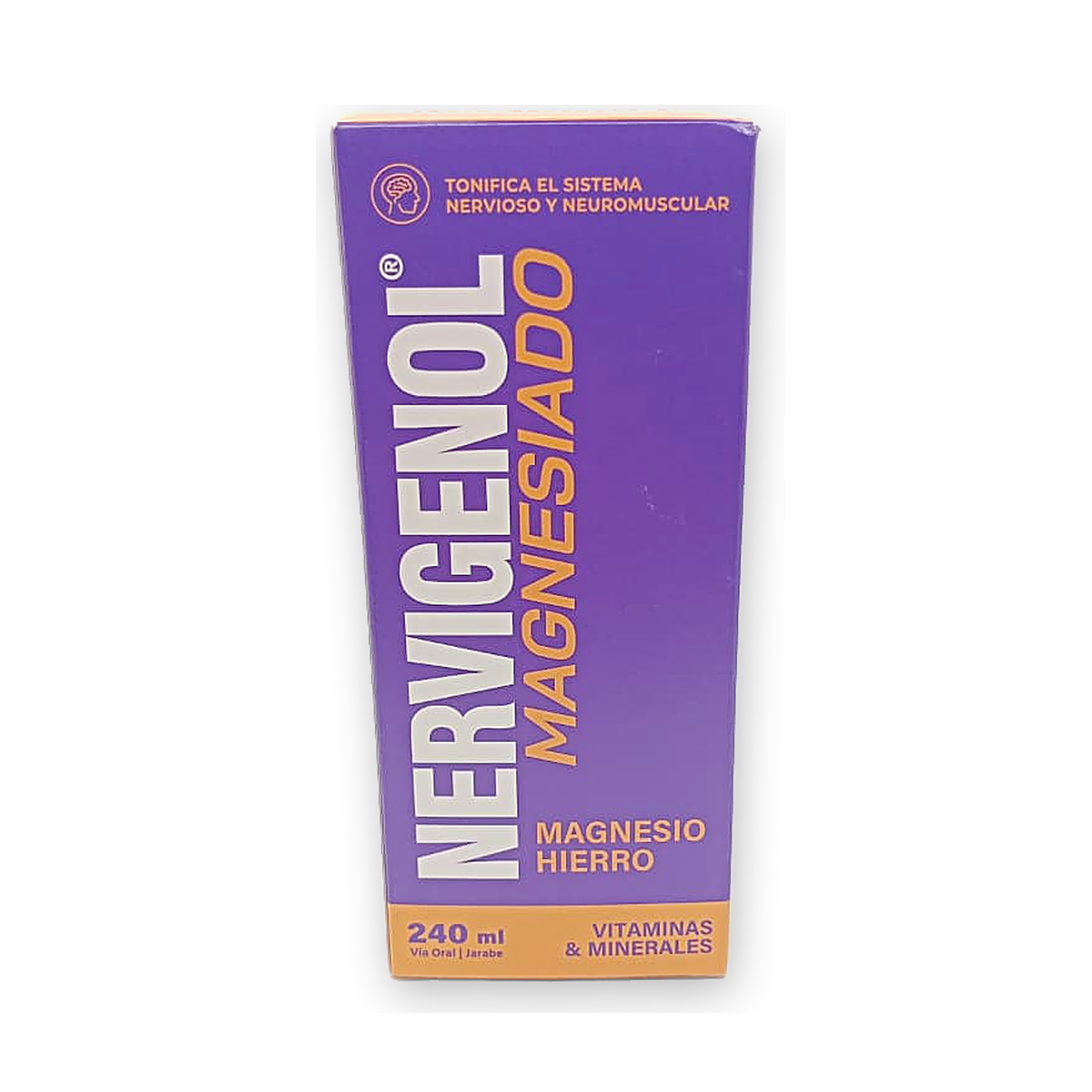 Nervigenol magnesiado jarabe caja x 1 fco. x 240 ml.