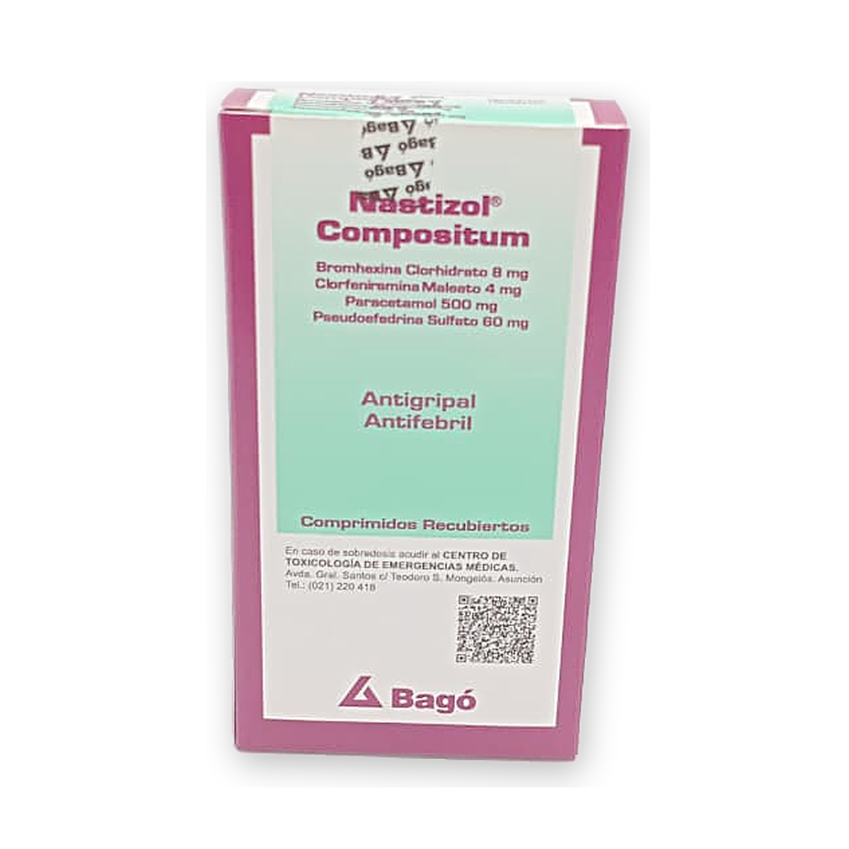 Nastizol compositum comp. rec. caja x 10