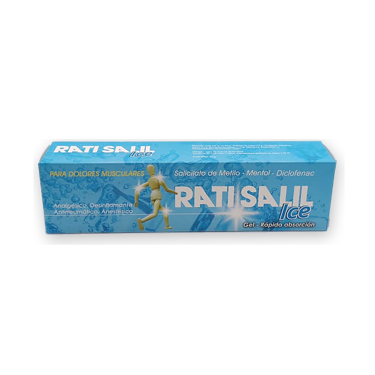 Ratisalil ice gel caja pomo x 40 g.