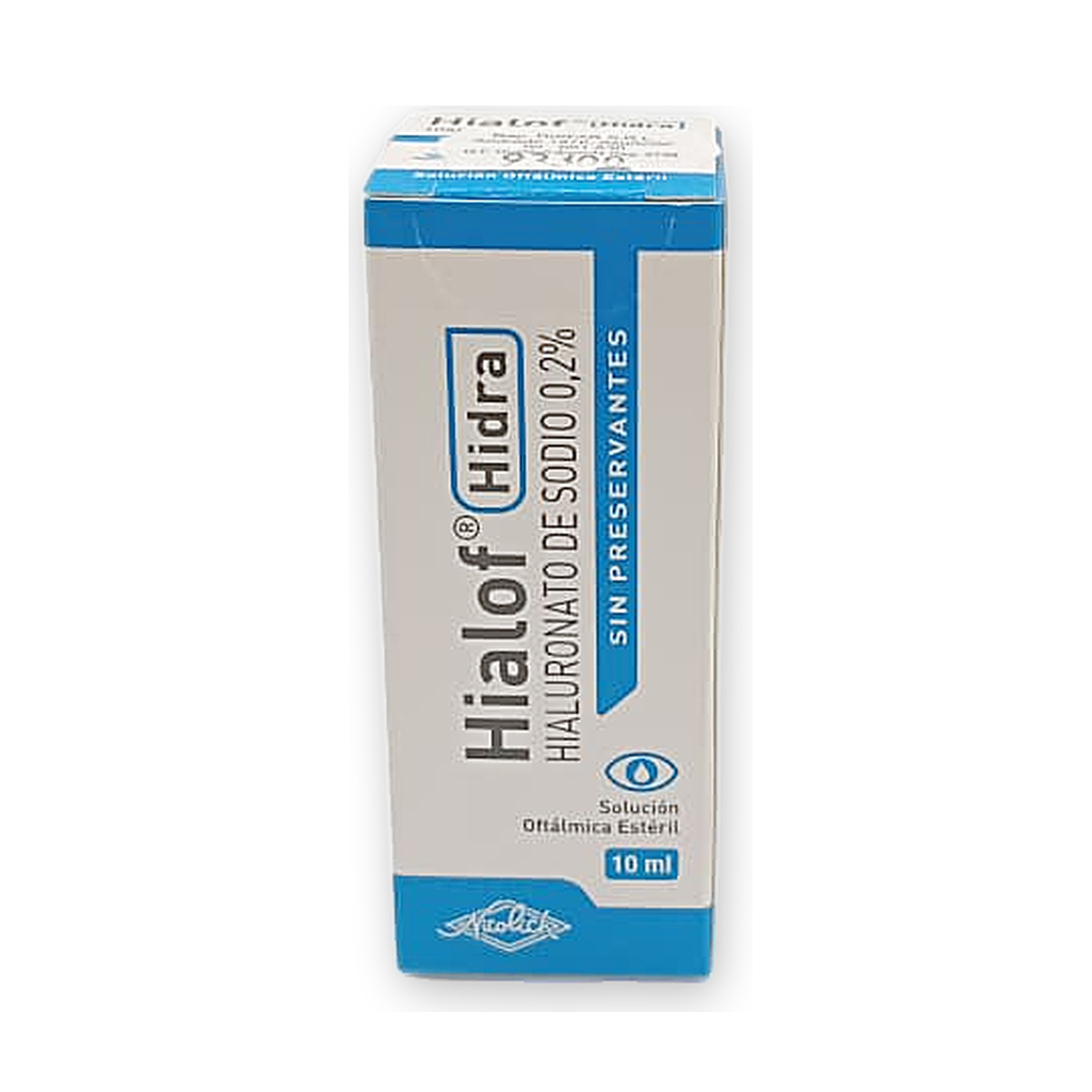 Hialof hidra sol. oft. est. caja x 1 fco. x 10 ml.