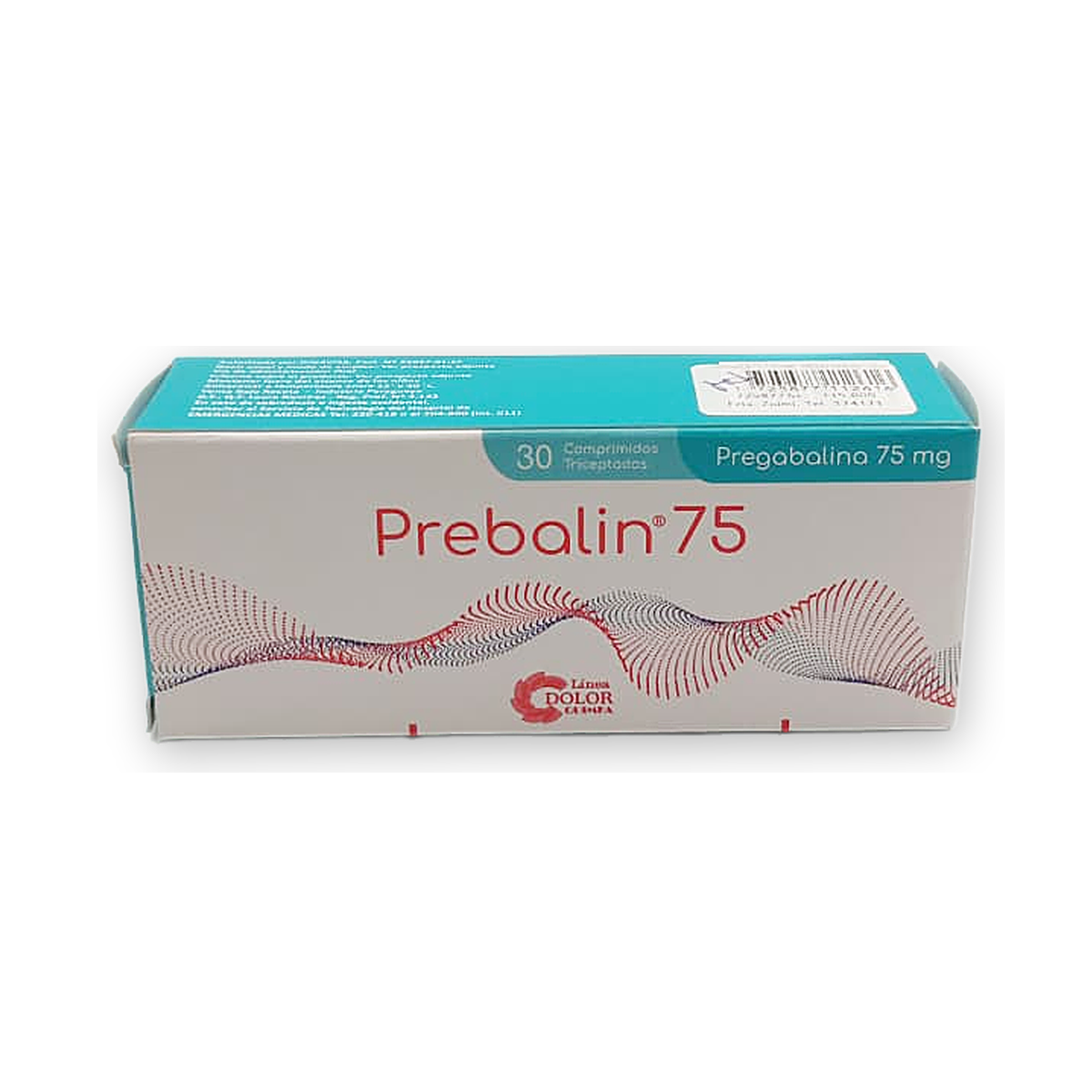 Prebalin 75 comp. triceptados caja x 30