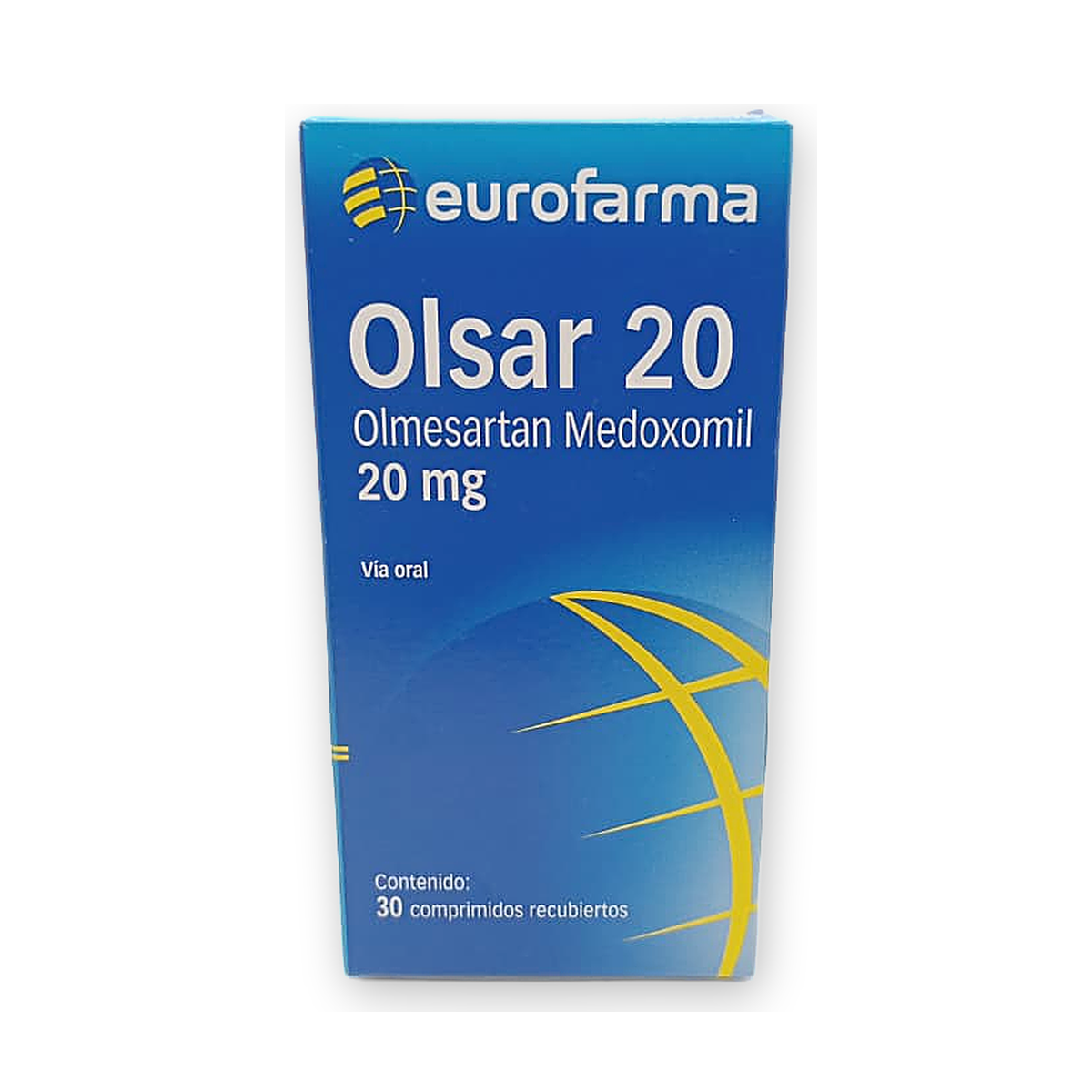 Olsar 20 mg. comp. rec. caja x 30