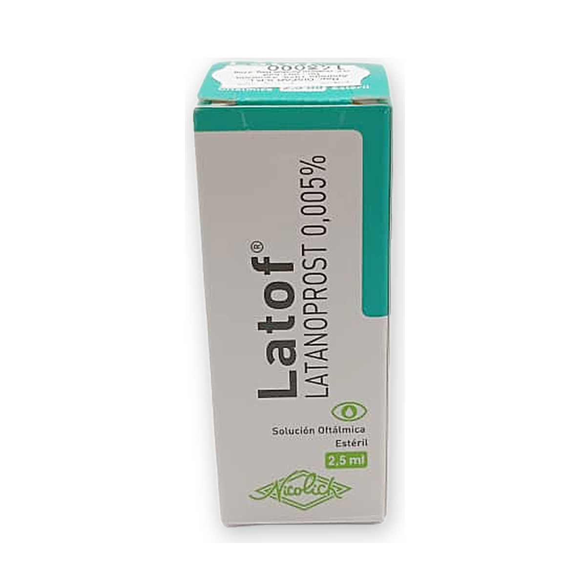 Latof 0,005 % sol. oft. caja fco. x 2,5 ml.