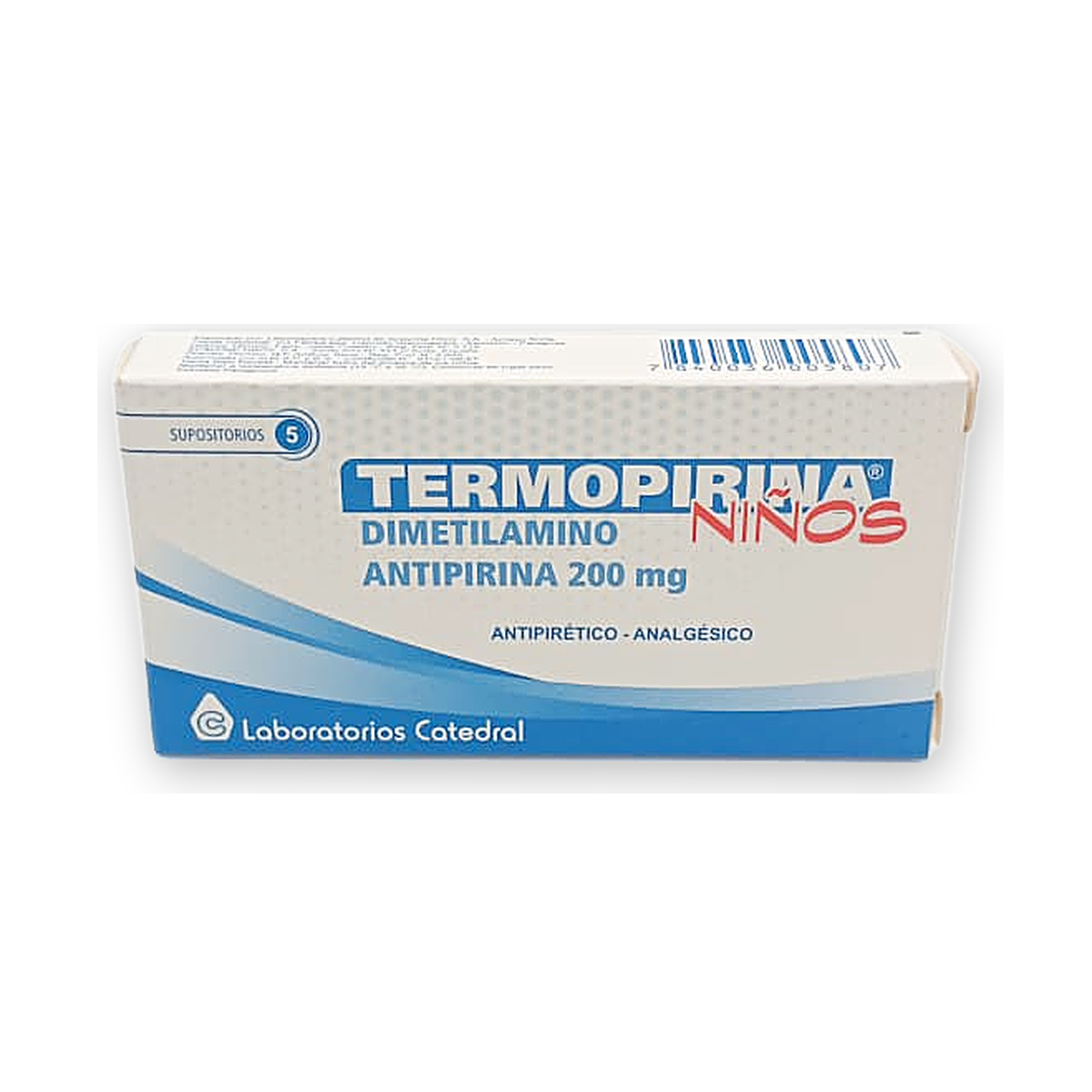 Termopirina niños supositorios caja x 5