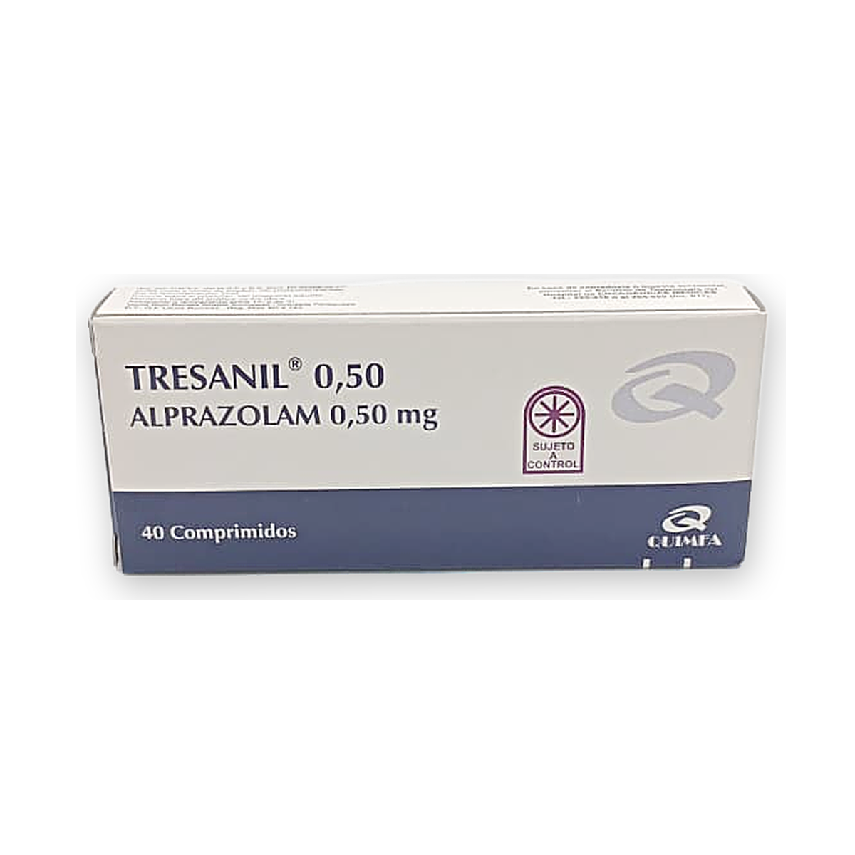 Tresanil 0,50 comp. caja x 40