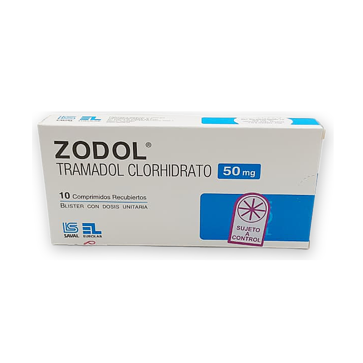 Zodol comp. rec. caja x 10