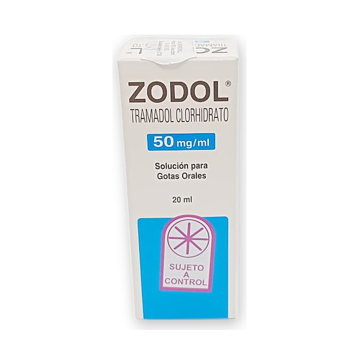 Zodol sol. gotas orales caja fco. x 20 ml.
