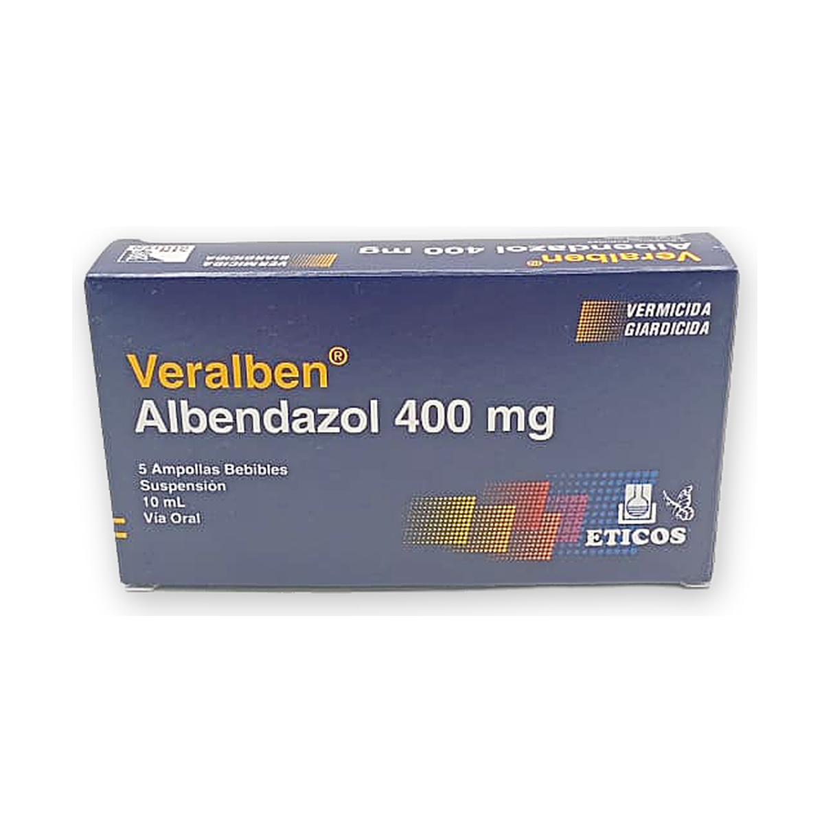 Veralben suspension caja x 5 amp. bebibles x 10 ml.