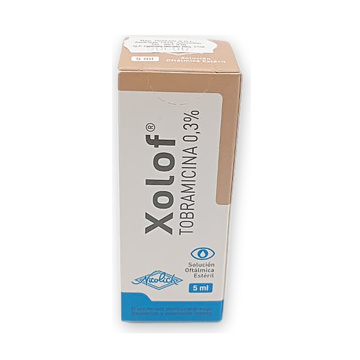 Xolof sol. oft. caja fco gotero x 5 ml.