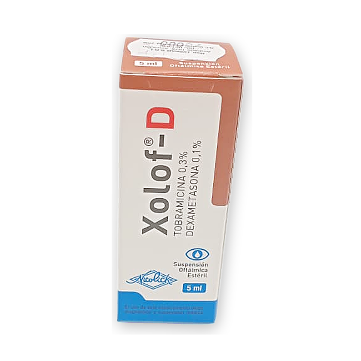 Xolof-d susp. oft. caja fco. gotero x 5 ml.