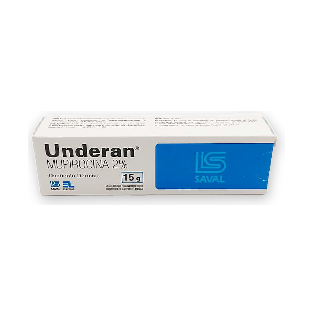 Underan unguento caja pomo x 15 g.