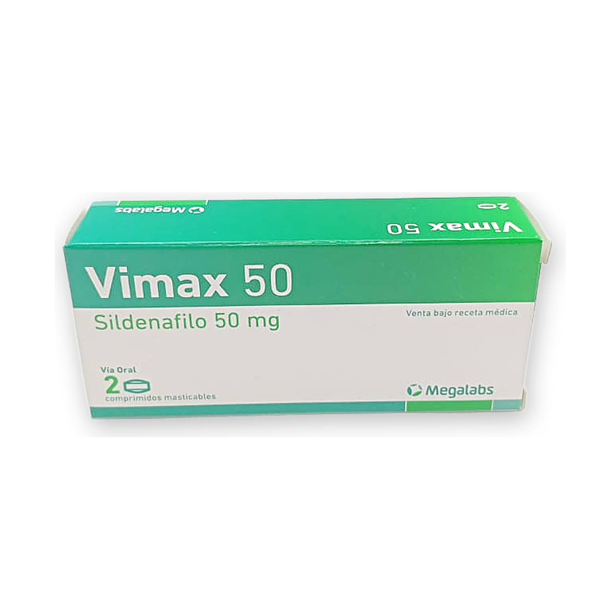Vimax 50 comp. mast. caja x 2