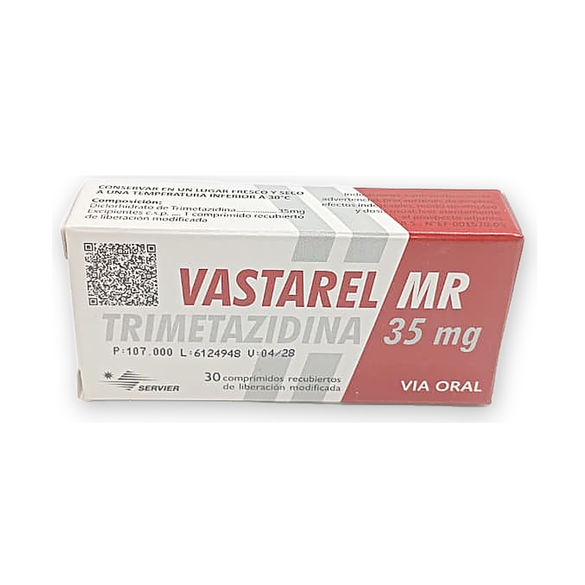 Vastarel mr comp. rec. de lib. modif. caja x 30
