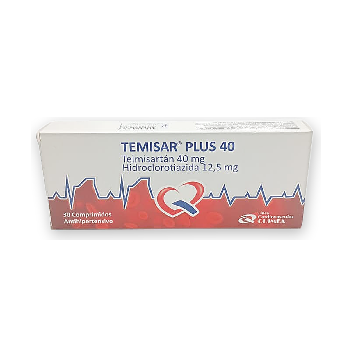 Temisar plus 40 comp. caja x 30