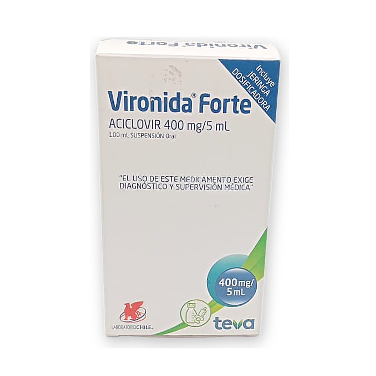Vironida forte susp. oral caja fco. x 100 ml.