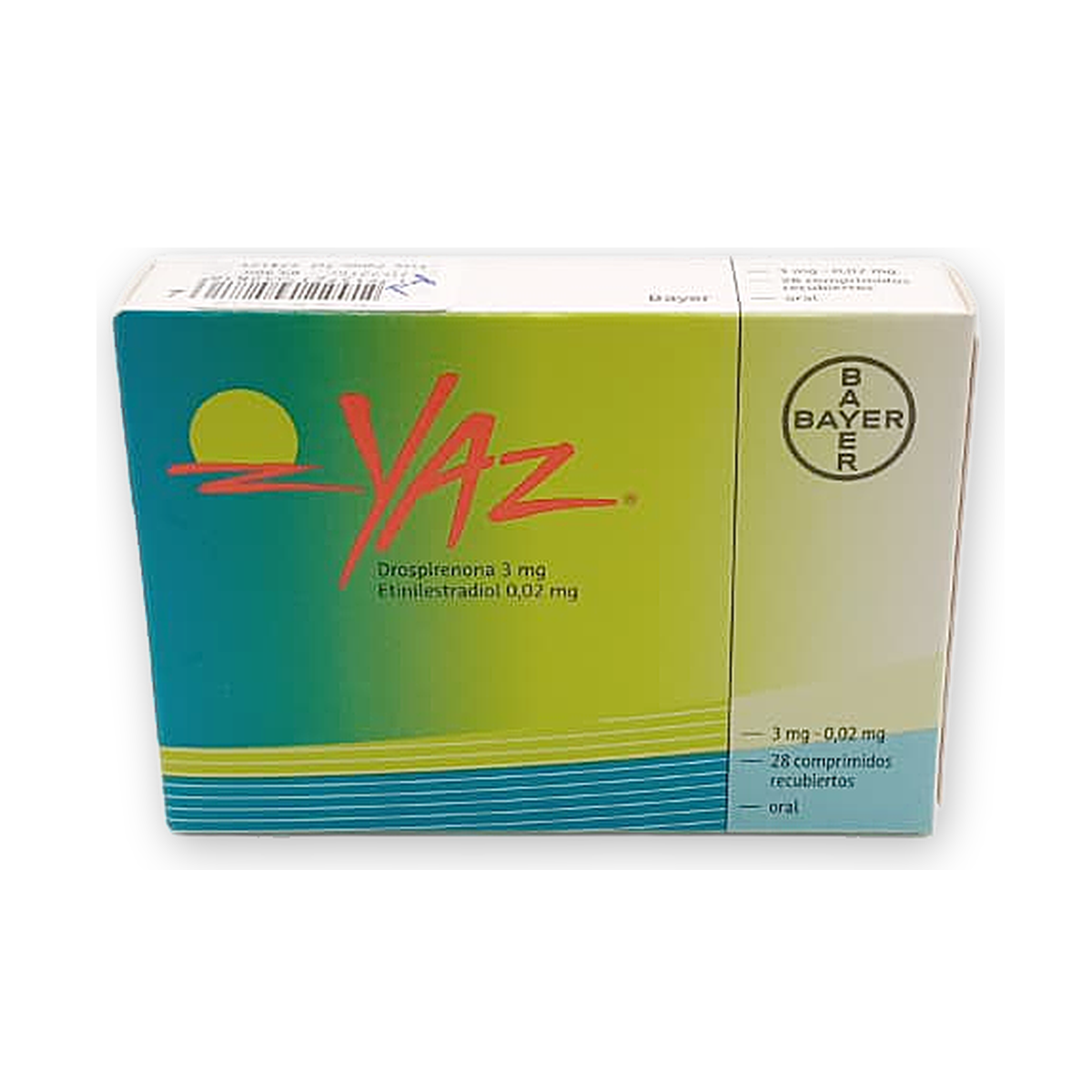 Yaz comp. rec. caja x 28