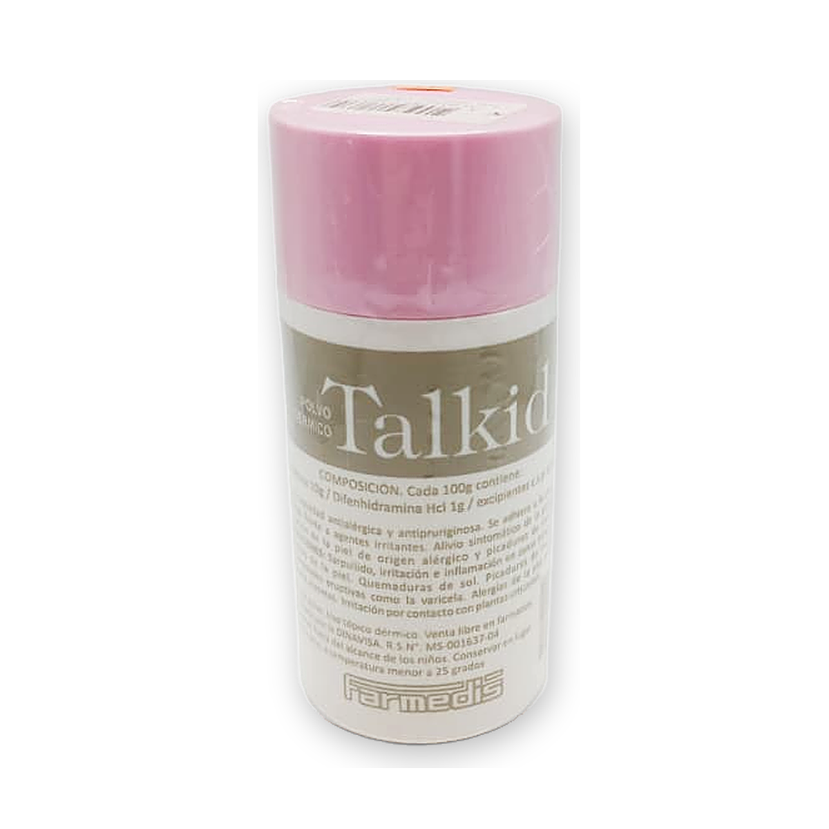 Talkid polvo tubo x 50 g.