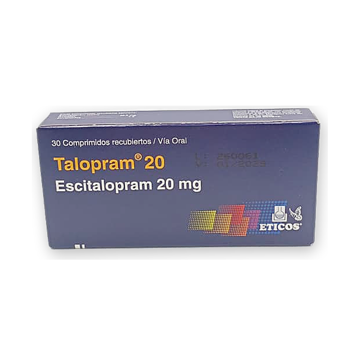 Talopram 20 comp. rec. caja x 30