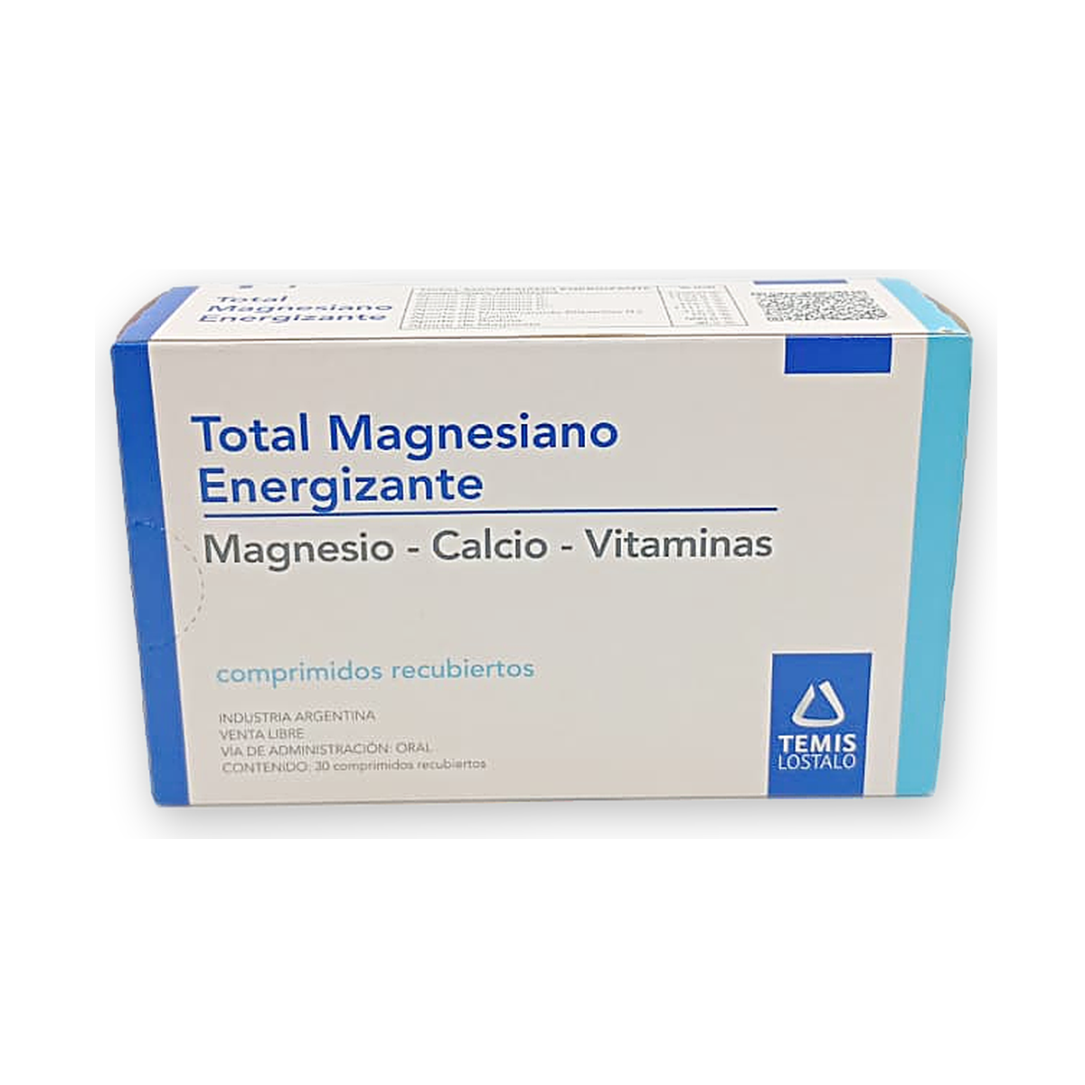 Total magnesiano energizante comp. rec. caja x 30