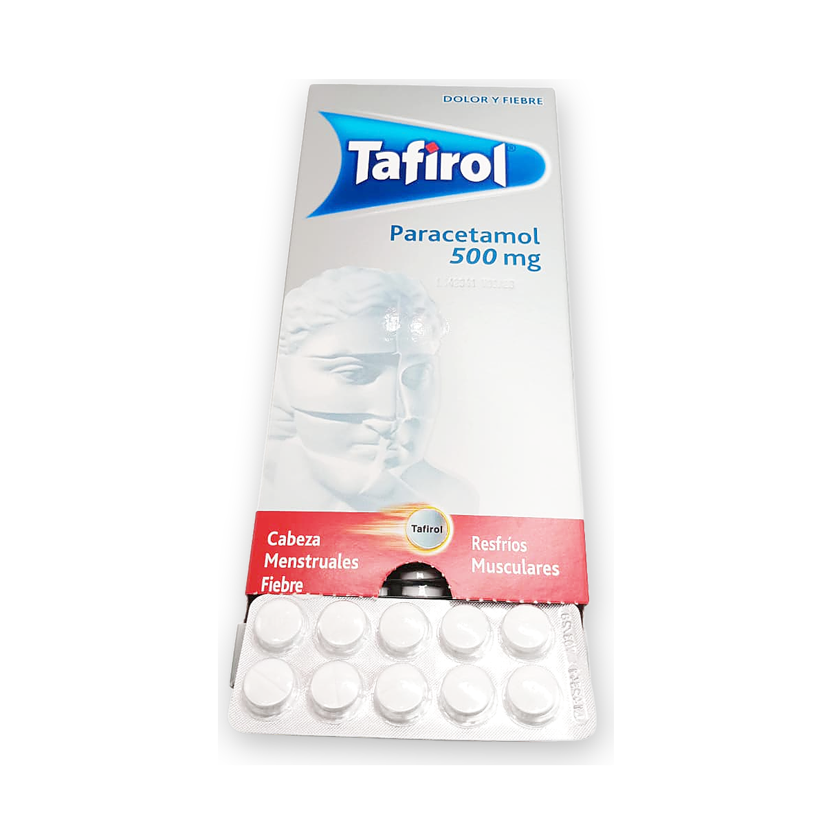 Tafirol 500 mg. comp. ran. exhib. x 40 blist. x 10
