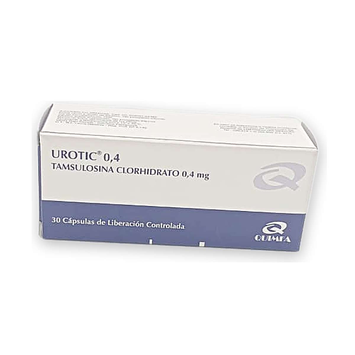 Urotic 0,4 caps. de lib. cont. caja x 30